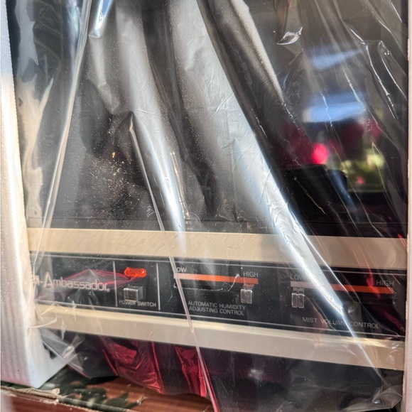 Vintage Ambassador/Sunbeam Ultrasonic Humidifier Model 69006 Made In Japan NEW - Picture 11 of 12